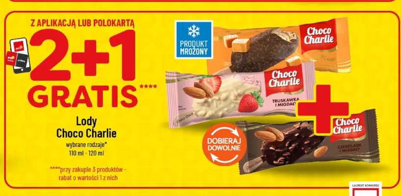 Lody Choco Charlie promocja w POLOmarket