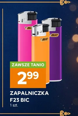 Zapalniczka F23 Bic promocja w Stokrotka
