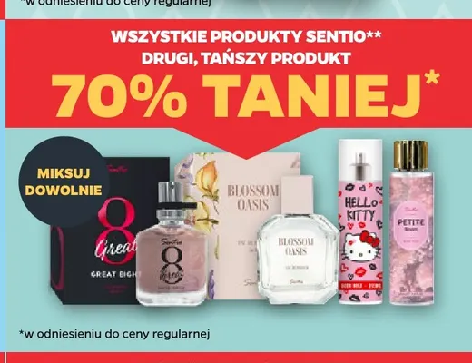 Woda perfumowana Great Eight Sentio promocja w Netto