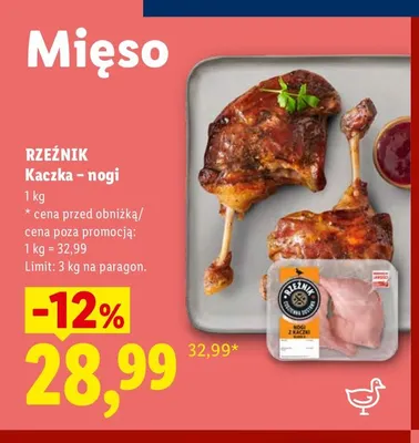 Kaczka - nogi Rzeźnik promocja w Lidl