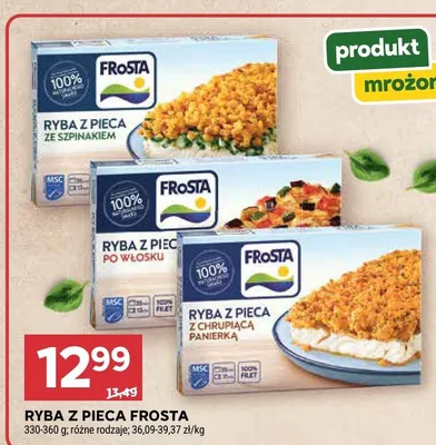 Ryba z pieca z chrupiącą panierką FroSta promocja w Stokrotka