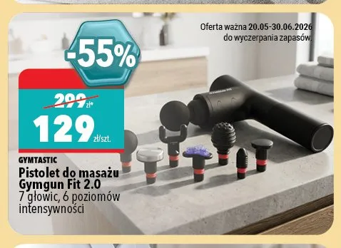 Pistolet do masażu Gymtastic Gymgun Fit 2,0 promocja w Biedronka Home