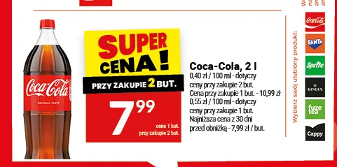 Napój gazowany Coca-Cola Original Taste promocja w Twój Market