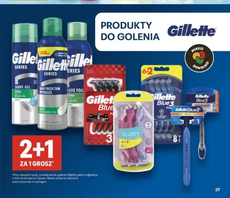 Maszynki do golenia Gillette Venus 3 promocja w Delikatesy Centrum