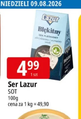 Ser Lazur Błękitny promocja w Leclerc