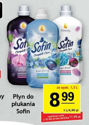 Płyn do płukania Sofin Complete Care Sensitive promocja w Gram Market