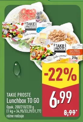 Lunchbox TO GO promocja w Aldi