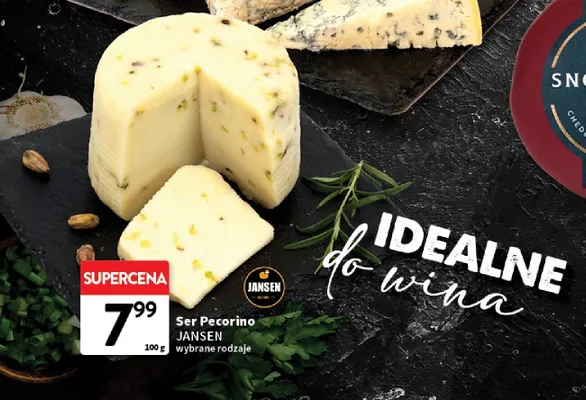 Ser Pecorino Jansen promocja w Intermarche