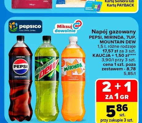 Napój gazowany Pepsi promocja w Carrefour