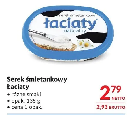 Serek śmietankowy Łaciaty promocja w Makro