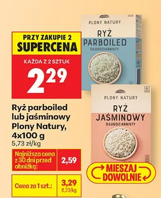 Ryż parboiled  promocja w Biedronka