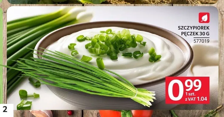 Szczypiorek pęczek promocja w Selgros