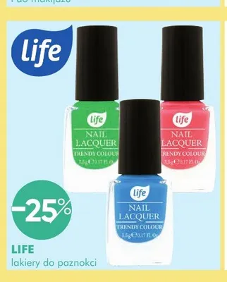 Lakier do paznokci Life Trendy Colour promocja w Super-Pharm