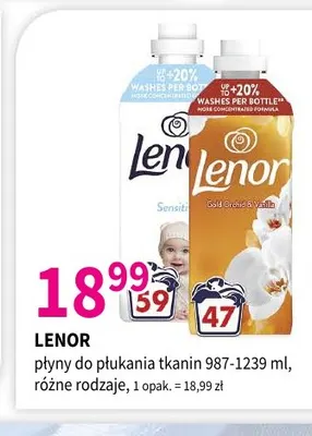 Płyn do płukania tkanin Lenor Gold Orchid & Vanilla promocja w Drogerie Polskie