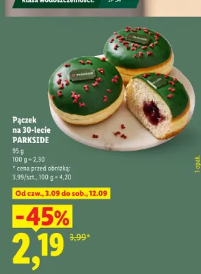 Pączek na 30-lecie Parkside promocja w Lidl