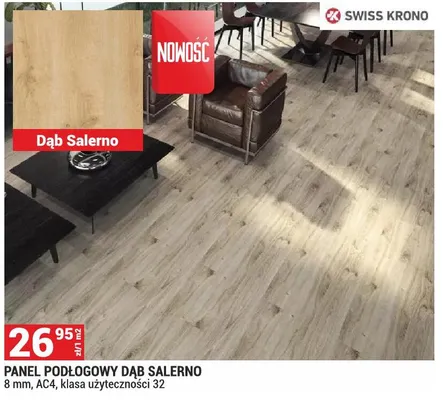 Panel podłogowy Dąb Salerno promocja w Merkury Market
