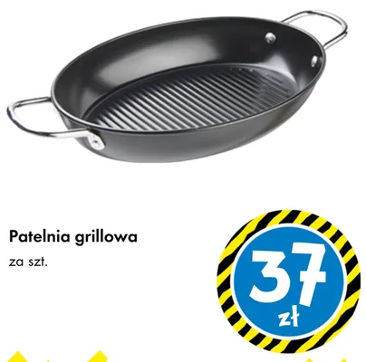 Patelnia grillowa promocja w Tedi