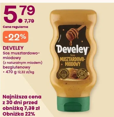 Sos musztardowo-miodowy promocja w Frisco