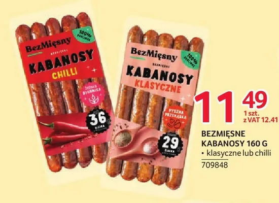 Bezmięsne kabanosy chilli BezMięsny promocja w Selgros