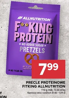 Precle proteinowe pretzels promocja w Stokrotka