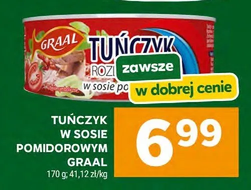Tuńczyk w sosie pomidorowym promocja w Stokrotka