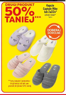 Kapcie ZaZiZo promocja w POLOmarket