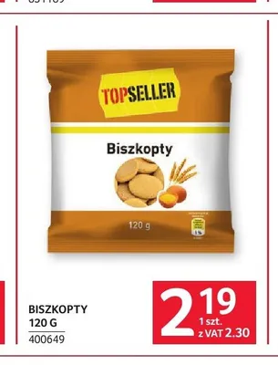 Biszkopty Topseller promocja w Selgros