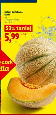 Melony Cantaloupe luzem promocja w Lidl