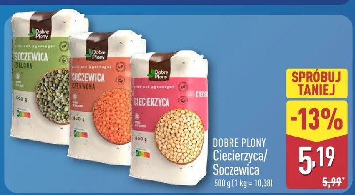 Ciecierzyca promocja w Aldi