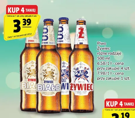 Piwo bezalkoholowe Żywiec 0.0% promocja w Prim Market