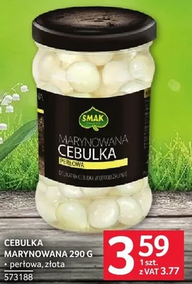 Cebulka marynowana 290 g promocja w Selgros