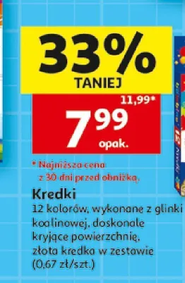 Kredki Moje Bambino promocja w Auchan