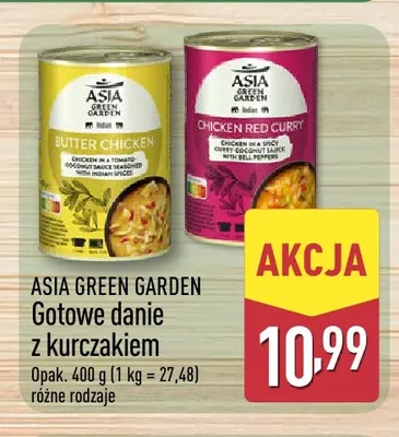 Gotowe danie z kurczakiem Chicken Red Curry Asia Green Garden promocja w Aldi