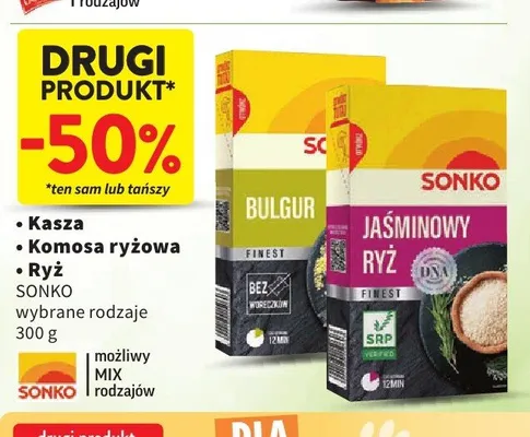 Kasza Bulgur Sonko promocja w Intermarche