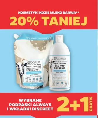 Hipoalergiczne tradycyjne polskie szare mydło kozie mleko Barwa promocja w Netto