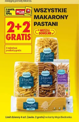 Makaron Pastani Penne promocja w Biedronka
