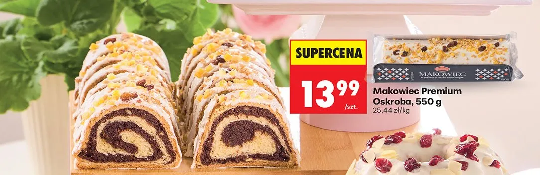 Makowiec Premium Oskroba promocja w Biedronka