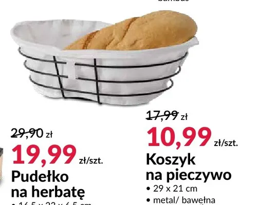 Koszyk na pieczywo promocja w Salony Agata