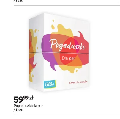 Gra towarzyska Pogaduszki dla par Albi promocja w Empik