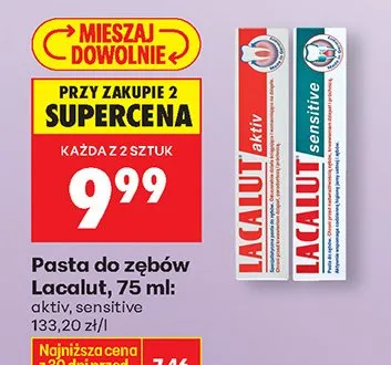 Pasta do zębów aktiv promocja w Biedronka