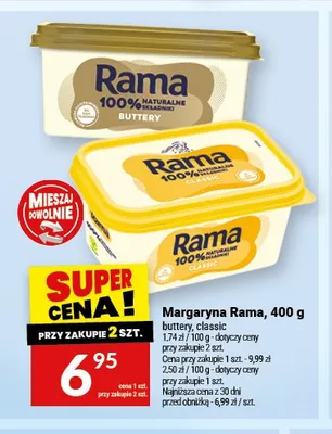 Margaryna Rama buttery promocja w Twój Market