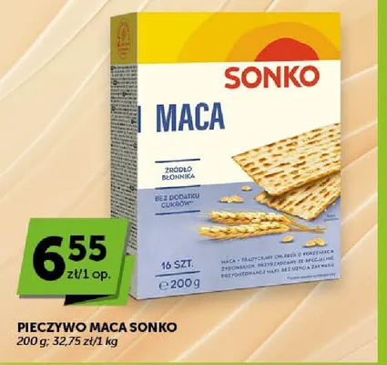 Pieczywo Maca Sonko promocja w Euro Sklep