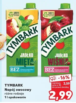 Napój owocowy różne rodzaje promocja w Kaufland