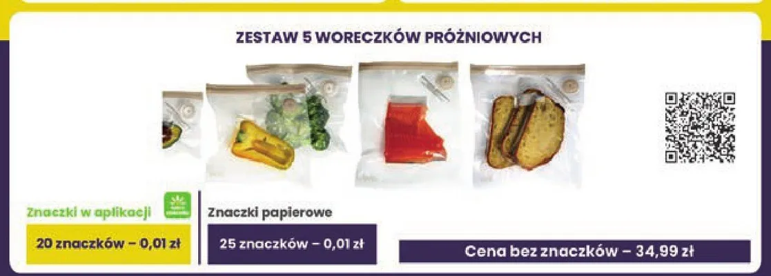 Zestaw 5 woreczków próżniowych WD Lifestyle promocja w Stokrotka