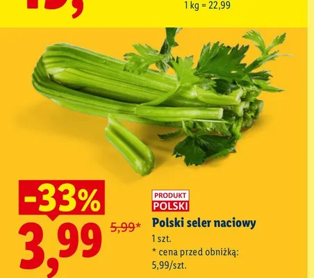 Seler naciowy polski Ryneczek Lidla promocja w Lidl