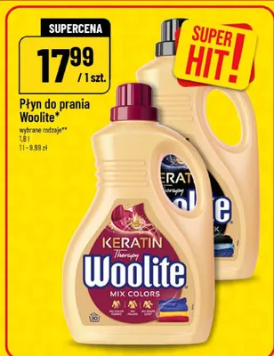 Płyn do prania Woolite promocja w POLOmarket