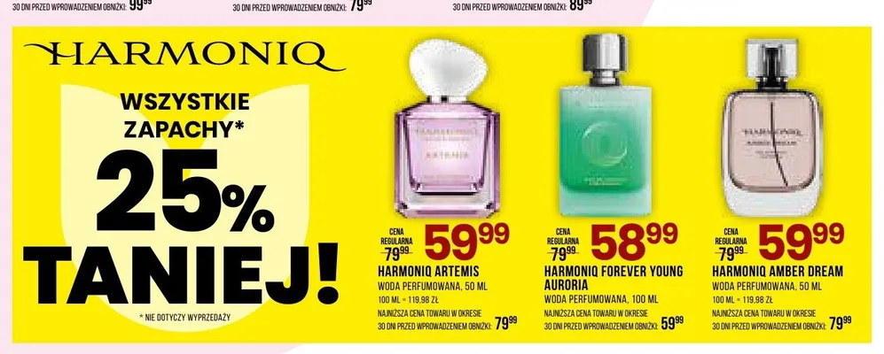 Zapachy Harmoniq promocja w Drogerie Natura