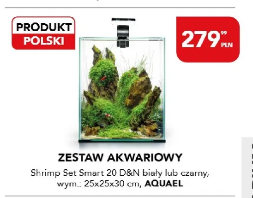 Zestaw akwariowy Aquael Shrimp Set Smart 20 D&N promocja w Aquael zoo