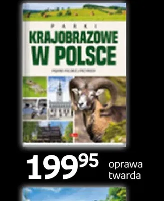 Książka Parki Krajobrazowe w Polsce oprawa twarda promocja w Empik