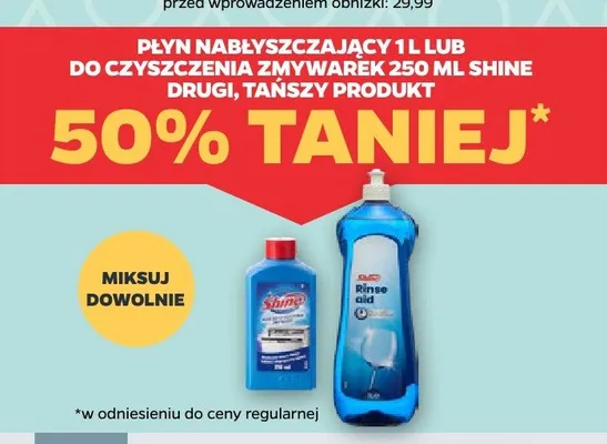 Płyn nabłyszczający Shine 1l promocja w Netto